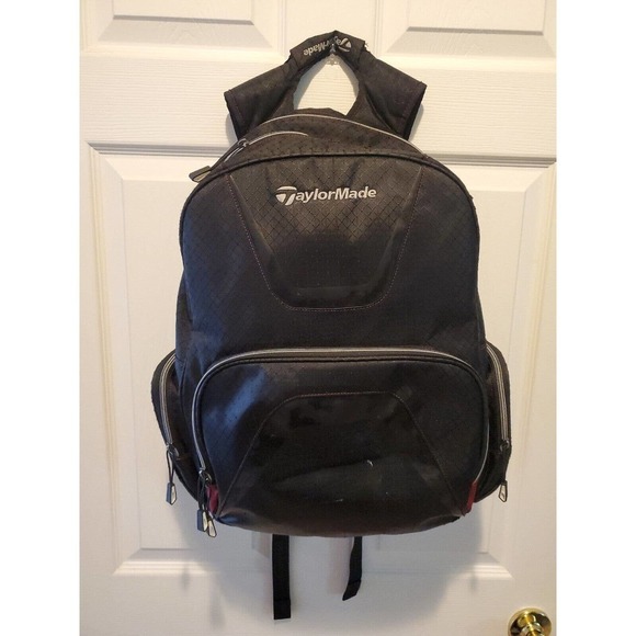 Preowned TalorMade Backpack Rucksack Black - Picture 1 of 7